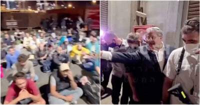 Copertina di Il ministro di estrema destra Ben Gvir usa i membri della Flotilla arrestati per fare propaganda: “Questi sono terroristi” | Il video