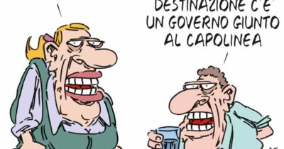 Copertina di La vignetta di Franzaroli