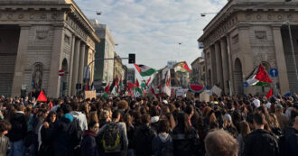 Manifestazioni per la Palestina a Milano: voglio dire grazie ai giovani che lottano