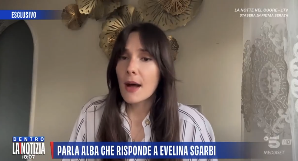 “Essere in depressione e non essere in grado di capire sono due cose completamente diverse”: Alba Sgarbi difende il padre Vittorio dalle parole della sorella Evelina