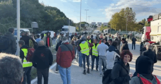 Copertina di Sciopero generale, a Livorno bloccato l’accesso al porto: lunghe file di camion, bloccato il traffico commerciale – Video