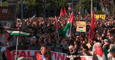 Copertina di Sciopero generale, a Milano il corteo per Gaza si dispiega per chilometri tra le strade della città – Video