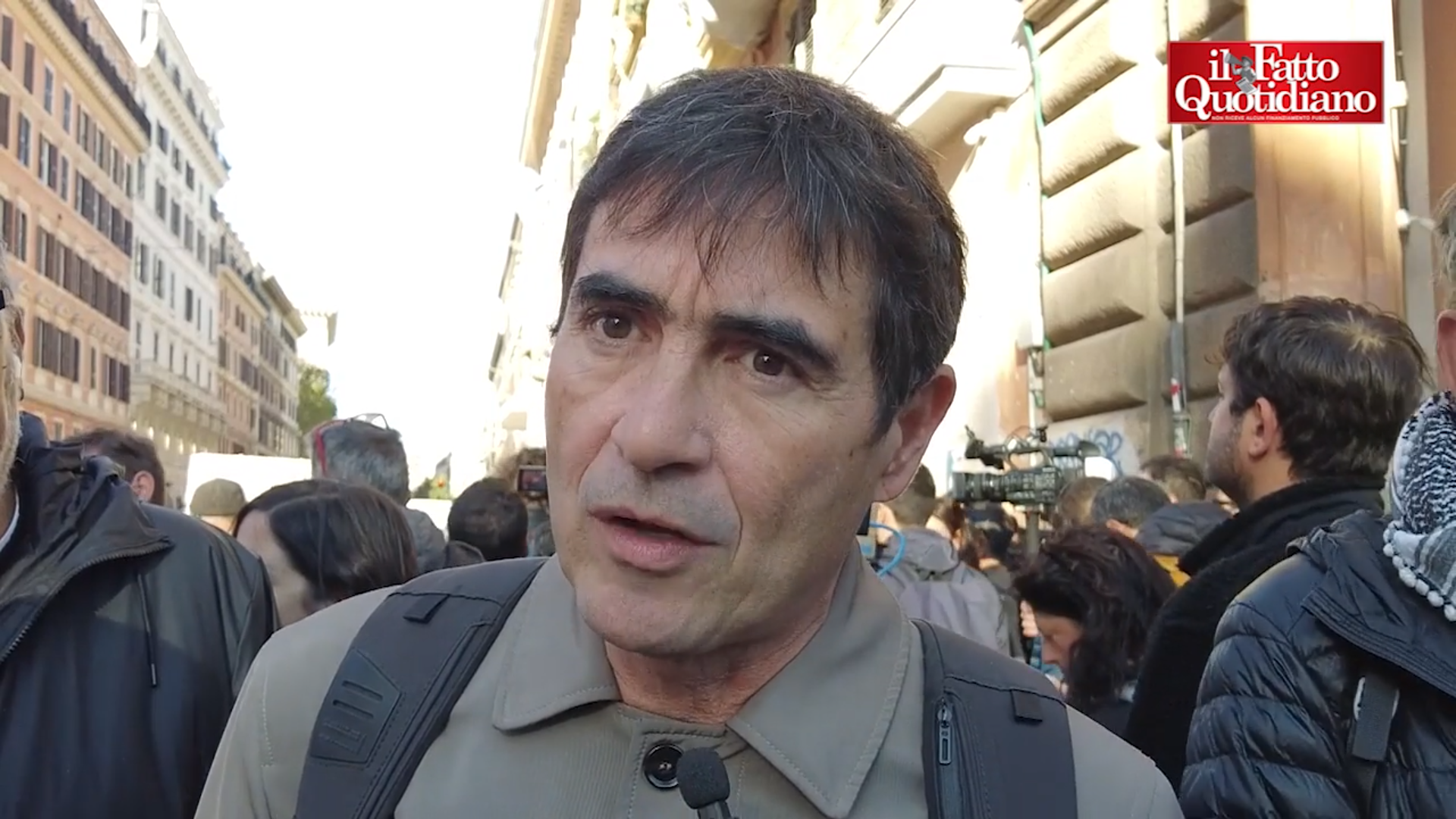 sciopero generale fratoianni al corteo meloni attacca i manifestanti perch233 ha paura che il paese si svegli 8211 video