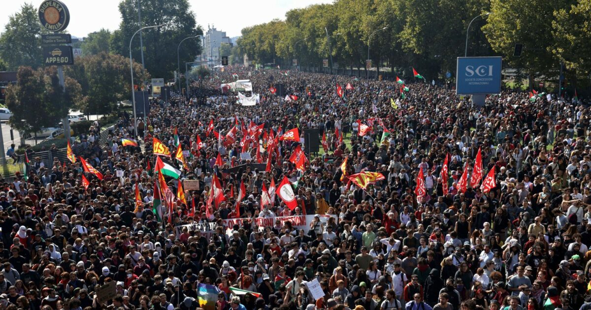 Così si possono trasformare le mobilitazioni di piazza per Gaza in opposizione sociale Così si possono trasformare le mobilitazioni di piazza per Gaza in opposizione sociale