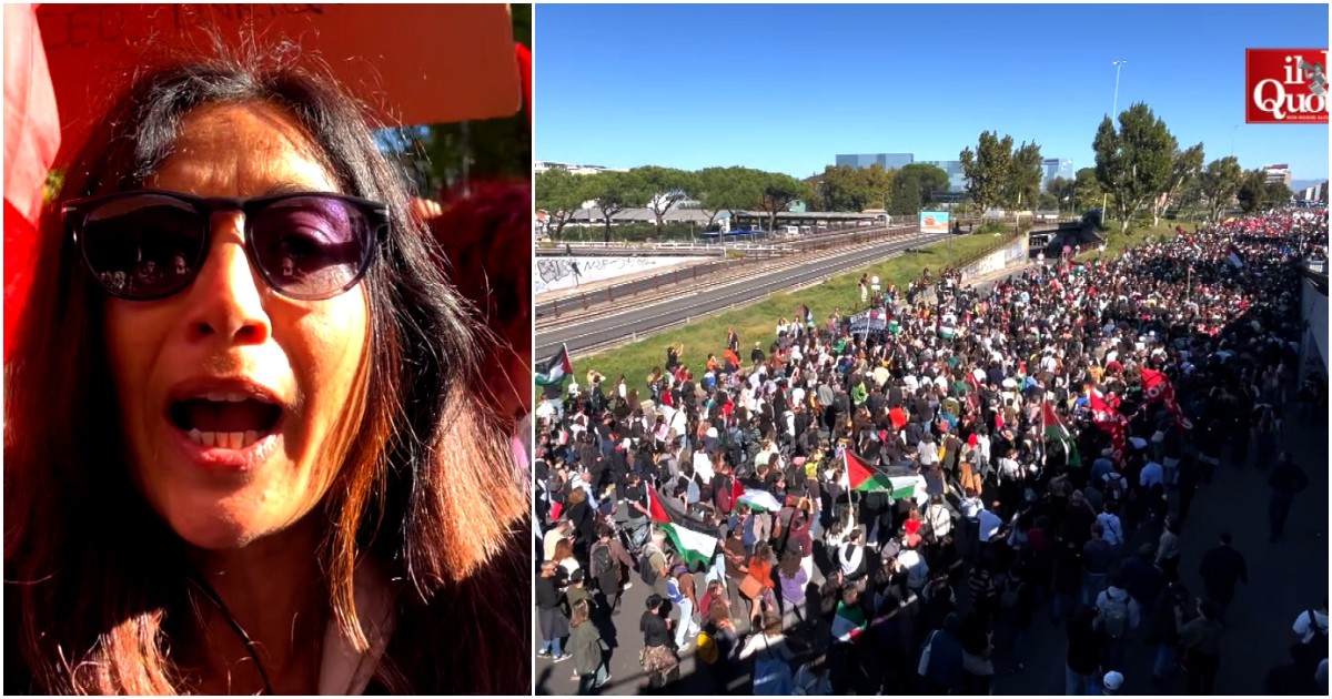 Sciopero per Gaza, il racconto da Roma: “Altro che weekend lungo, è la risposta al genocidio”. La questura: “Straordinaria partecipazione”