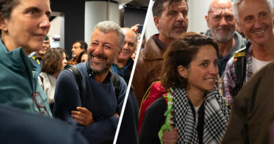 Copertina di Atterrati a Fiumicino i 4 parlamentari italiani che erano sulla Flotilla. I legali degli attivisti: “Alcuni sono in sciopero della fame”