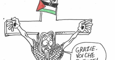 Copertina di La vignetta di Vauro