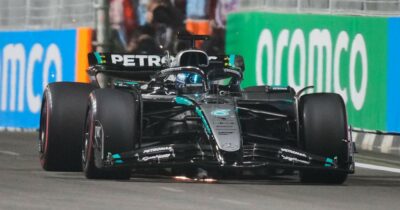 Copertina di F1, pole position per Russell a Singapore: Antonelli è super, deludono ancora le Ferrari | La griglia di partenza