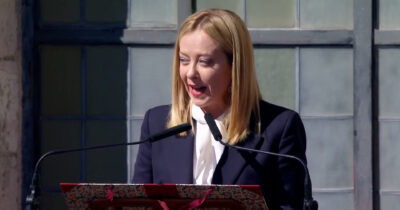 Copertina di Meloni parla di un “contributo al dialogo dell’Italia” su Gaza. E dice di esserne “fiera”