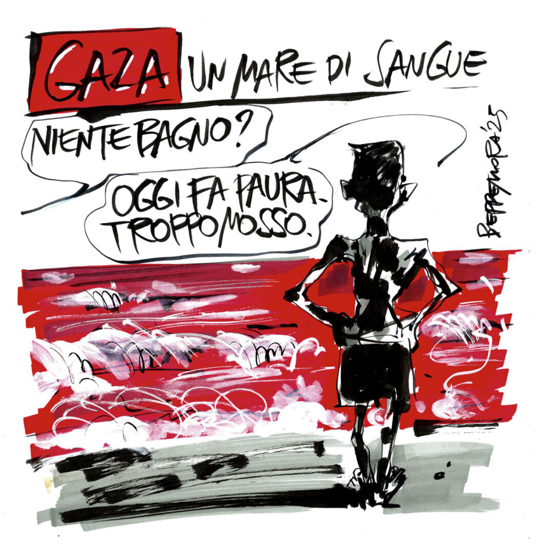 La vignetta di Beppe Mora