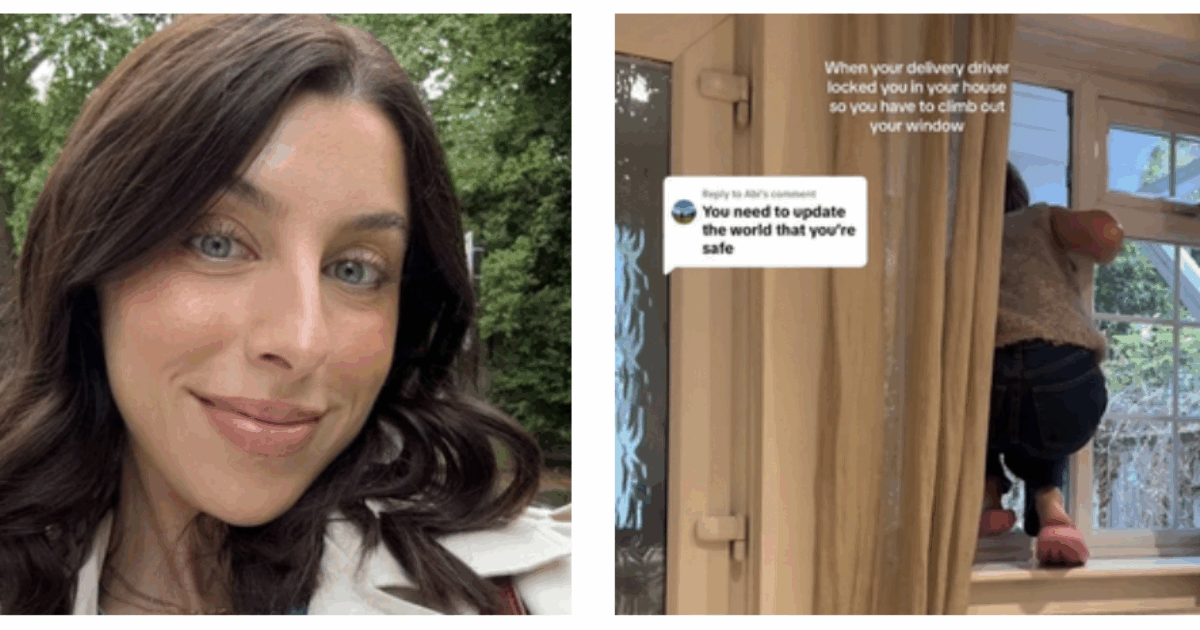 “Aspettavo quel pacco Amazon, il corriere ha suonato e sono scesa in un secondo ma ormai era successo, ero intrappolata dentro casa mia”: la storia di Rhiannon Smith