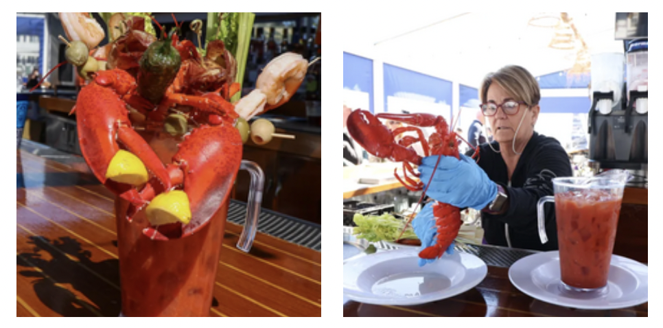 Il Bloody Mary di un locale di Long Island costa 110 euro e sta facendo il giro di TikTok: ma è un cocktail o un piatto?