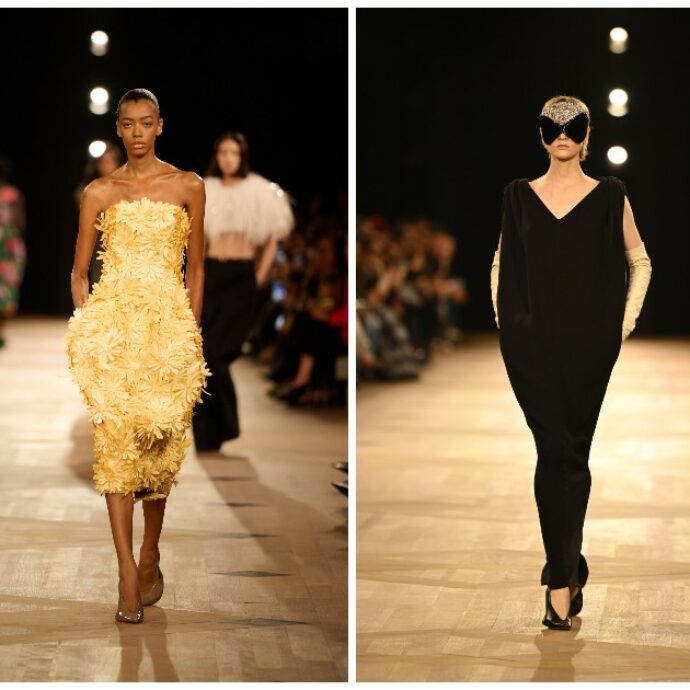 “Essere ‘cool’ è facile, ma essere umani è rivoluzionario”: la lezione di Pierpaolo Piccioli nel suo debutto da Balenciaga. Standing ovation a Parigi, spunta anche Meghan Markle