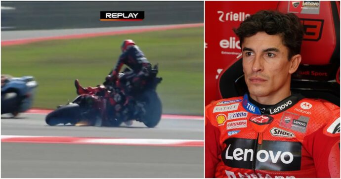 MotoGp, problemi alla clavicola per Marc Marquez dopo la caduta in Indonesia: come sta