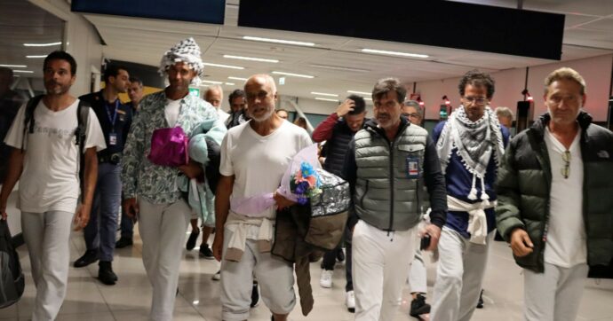 Flotilla, Mantovani: “La polizia voleva terrorizzarci: ‘Hai invaso Israele, cosa vuoi?’”