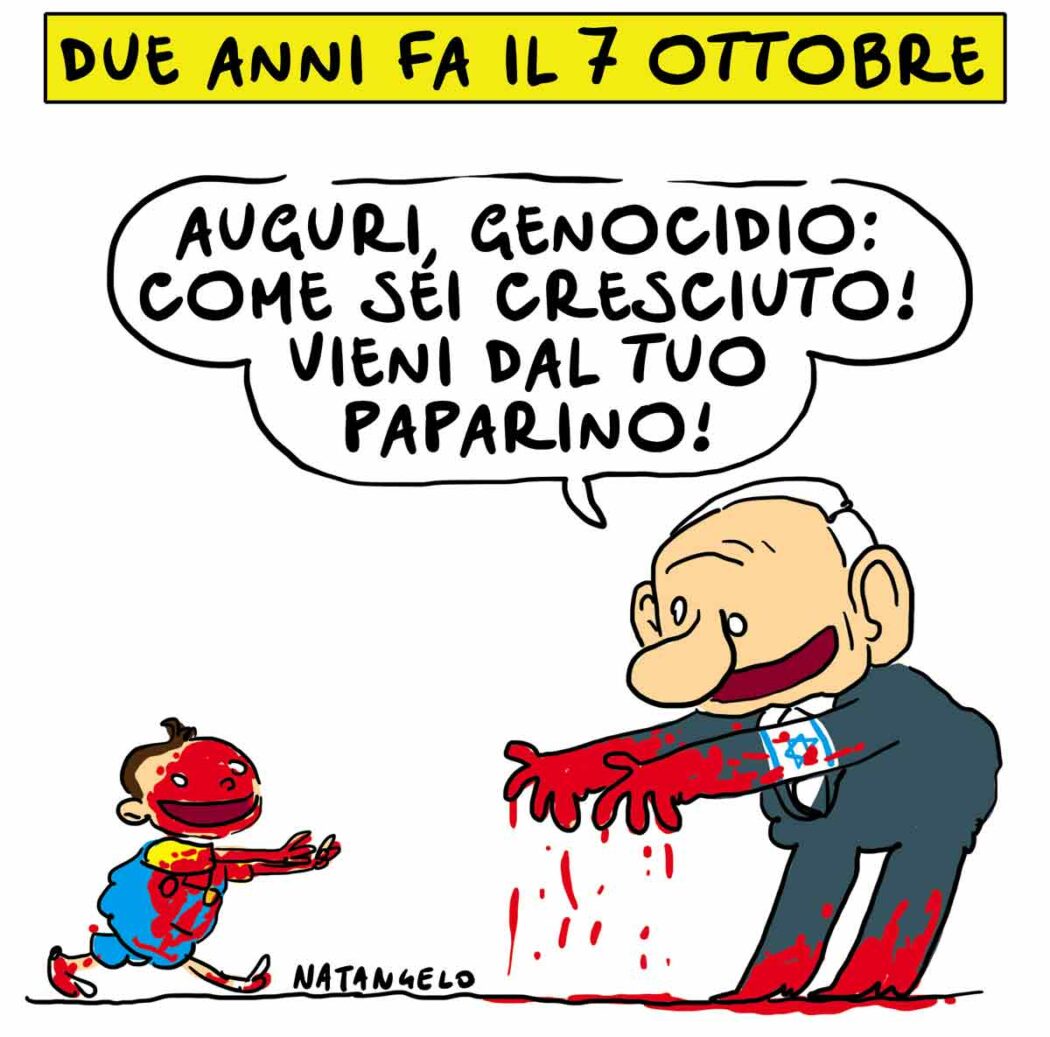 La vignetta di Natangelo