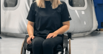 Copertina di “Voglio dimostrare che la disabilità non è un limite”: Michael Benthuas sarà la prima astronauta ad andare nello Spazio in sedia a rotelle