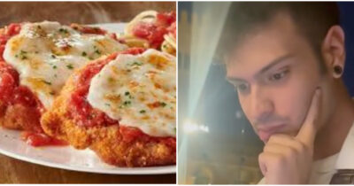 Copertina di Un turista americano in Italia chiede il pollo alla parmigiana. La risposta del cameriere è virale – VIDEO