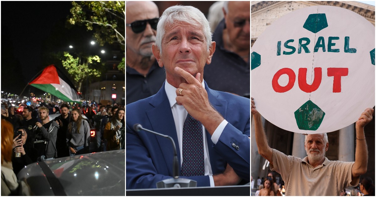 la follia di italia israele in una udine blindata stadio semi deserto il mossad al seguito e il piano contro le proteste