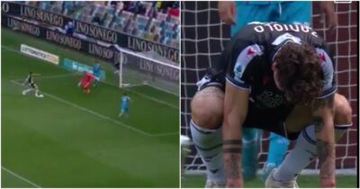 Copertina di Zaniolo sbaglia un gol “fatto” in Udinese-Cagliari: l’errore che è costato la vittoria – Video