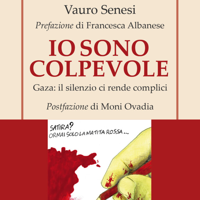 “Io sono colpevole. Gaza: il silenzio ci rende complici”, il nuovo libro di Vauro. Ecco in esclusiva vignette, prefazione di Francesca Albanese e postfazione di Moni Ovadia