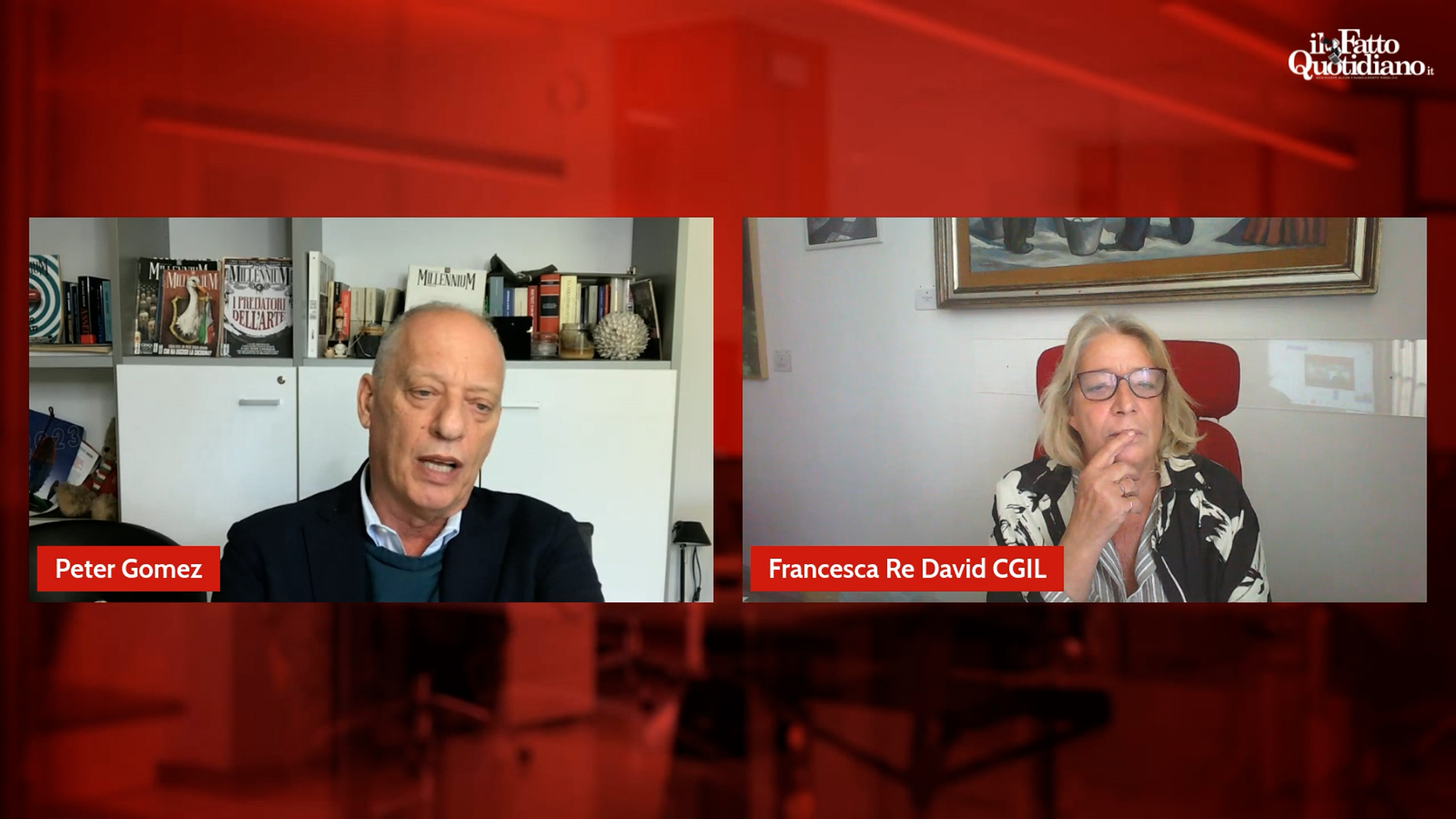 flotilla l8217italia si mobilita ne parlano peter gomez e francesca re david 8211 rivedi la diretta