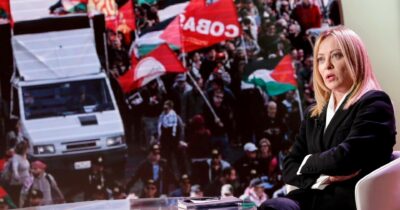 Copertina di Meloni critica i cortei per Gaza: “La sinistra fomenta  le piazze contro me”