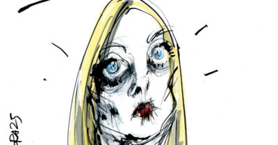 Copertina di La vignetta di Beppe Mora