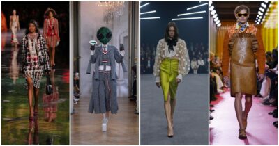 Copertina di Dagli alieni in passerella di Thom Brown alle lucciole di Valentino e il debutto di Blazy da Chanel: i migliori look della Fashion Week di Parigi