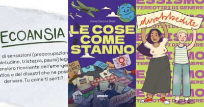 Copertina di “Le cose come stanno”, il libro per ragazzi che non addolcisce la pillola su razzismo, sessismo, emergenza climatica e guerra