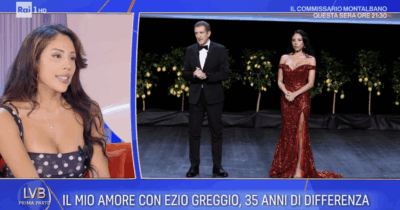 Copertina di “Dicono che sto insieme a Ezio Greggio solo per i soldi, mi chiamano malata di fama”: Nataly Ospina si sfoga