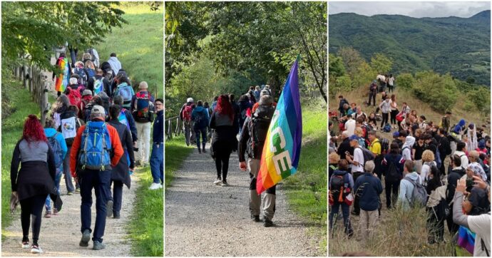 La marcia per la pace quest’anno si allunga fino a Barbiana: centinaia in cammino dal paese di Don Milani ad Assisi