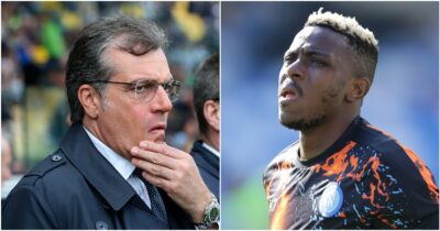 Copertina di “Devo parlare con Aurelio. Che terrorista”. “Tracce nelle mail non se ne lasciano”: le chat dei dirigenti del Napoli durante l’affare Osimhen