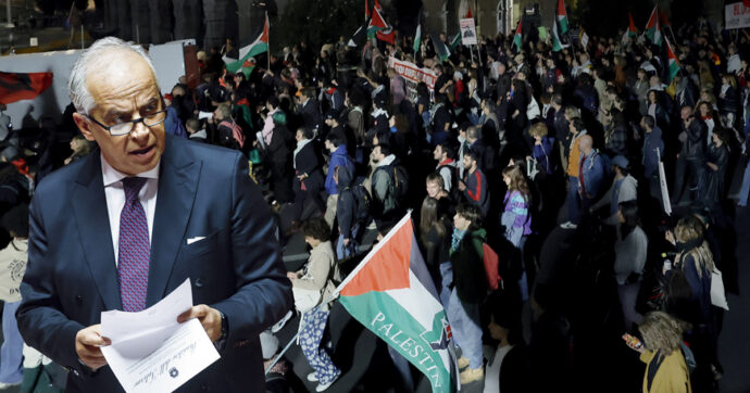 Piazze pro Pal, Piantedosi si smarca: “Solo un giudice può dirci se c’è una regia”