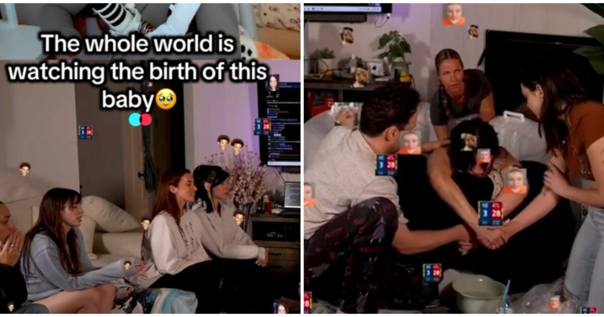 falla uscire fuori come un tacchino del giorno del ringraziamento streamer statunitense su twitch mostra il suo parto davanti a 30mila spettatori