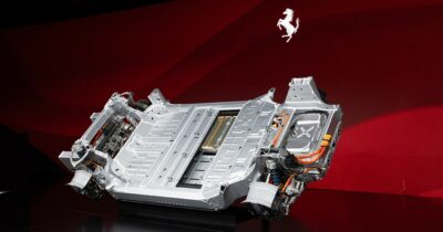 Copertina di Ferrari Elettrica, la prima Rossa a batteria avrà 4 motori, 1000 CV e 530 km di autonomia