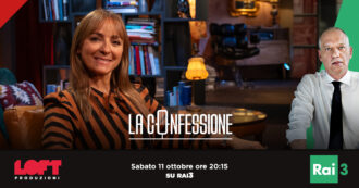Copertina di Raznovich a La Confessione di Gomez (Rai 3): “Ho subito molestie da piccola, ricordo ancora il senso di colpa: ero congelata”