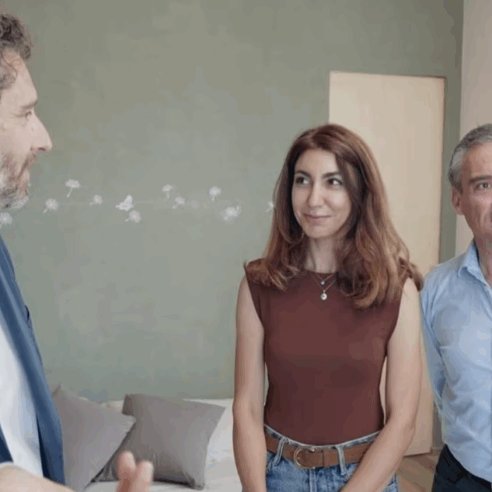 “I metri quadri non sono sufficienti, siamo abituati al doppio”: Ilnaz e Donato stroncano le proposte degli agenti di “Casa a prima vista”