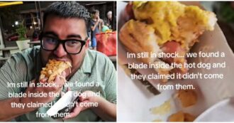 Copertina di “Ho trovato una lametta nel mio hot dog, il personale non si è nemmeno scusato”: cliente furibondo – VIDEO