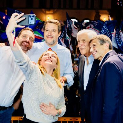 Copertina di Meloni provoca in Toscana: “Sinistra peggio di Hamas”