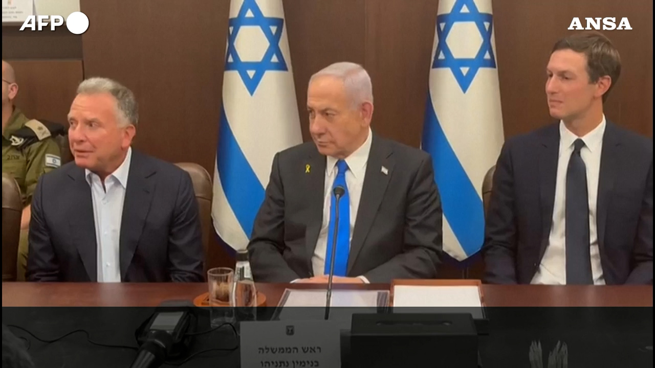 accordo israele hamas netanyahu non avremmo potuto raggiungerlo senza l8217impegno di trump