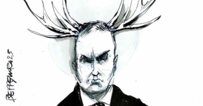 Copertina di La vignetta di Beppe Mora