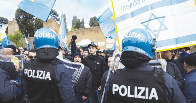 Copertina di “Cento picchiatori tra gli ebrei romani” 