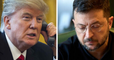 Copertina di Zelensky, seconda telefonata a Trump in due giorni. Il Cremlino avverte: “Momento molto drammatico”