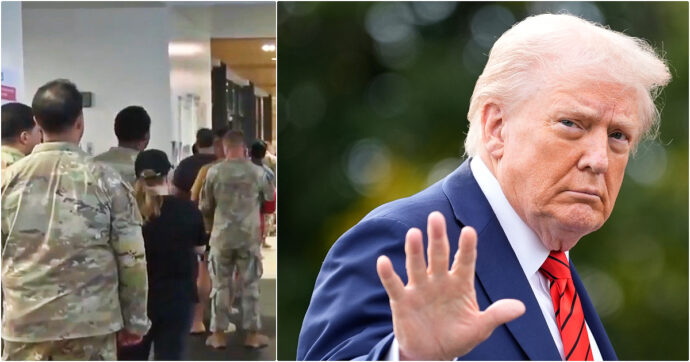 Soldati affamati d’America, l’esercito più potente al mondo in coda per il cibo. E Trump corre ai ripari