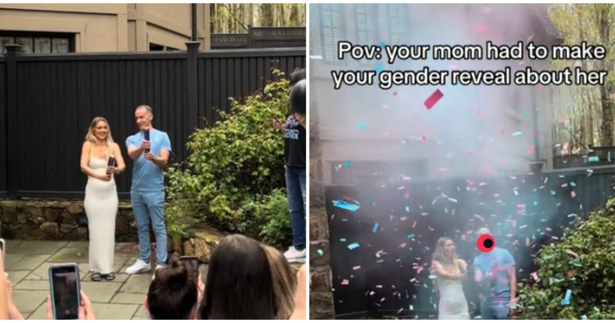 “Mia mamma mi ha rovinato la festa, ha rivelato il sesso di mia figlia da sola senza dire nulla”: lo sfogo su TikTok per un ‘gender reveal’ finito male