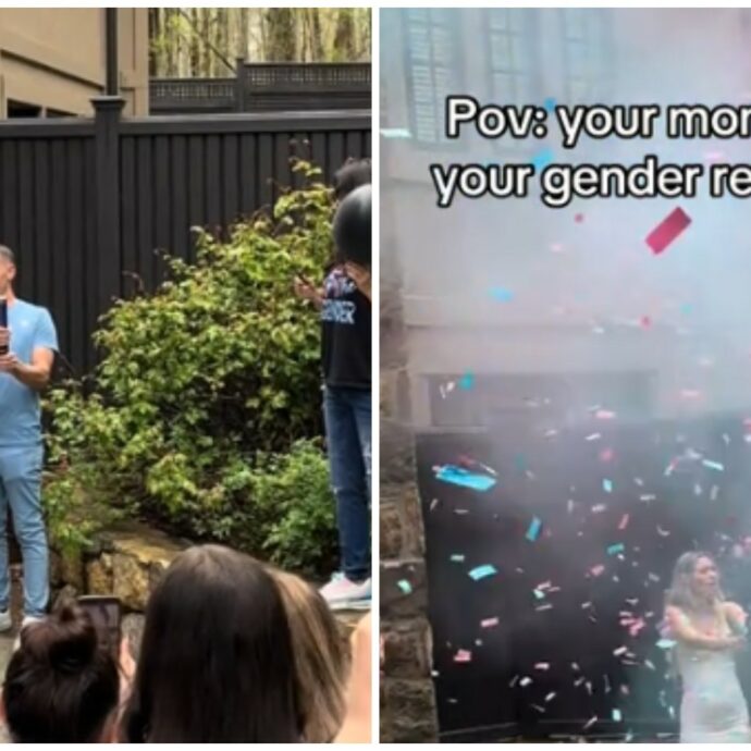 “Mia mamma mi ha rovinato la festa, ha rivelato il sesso di mia figlia da sola senza dire nulla”: lo sfogo su TikTok per un ‘gender reveal’ finito male