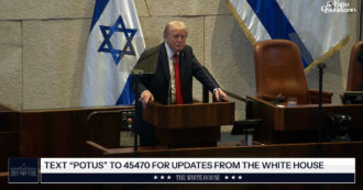 Due deputati contestano Trump alla Knesset: “Genocidio”. Espulsi dall’Aula e portati via di peso