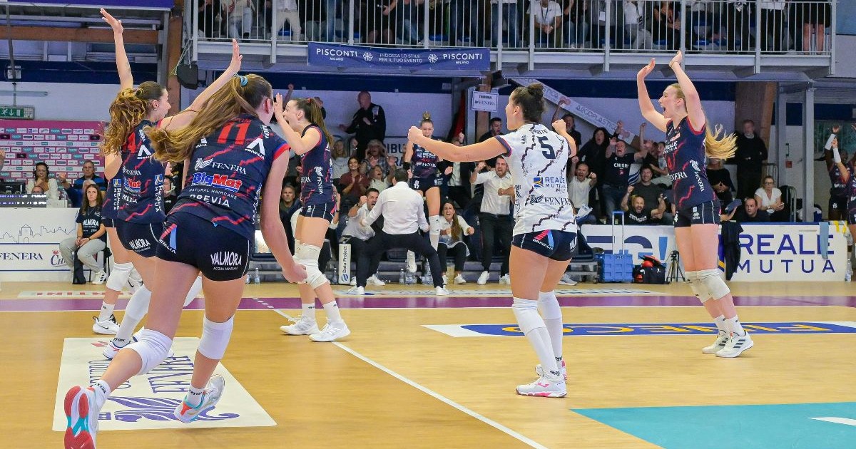 Volley femminile Serie A1, seconda giornata: Chieri piega Milano al tie break, Novara e Scandicci in vetta | Tutti i risultati e la nuova classifica