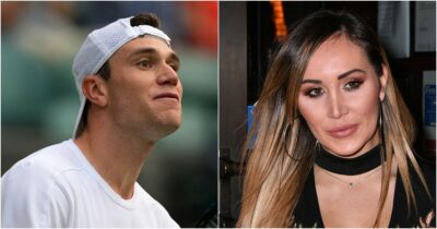 Copertina di L’app di incontri per vip, il caffè in centro, le “foto a torso nudo” e la vasca idromassaggio: in Inghilterra fa rumore il flirt tra Jack Draper e Lauryn Goodman